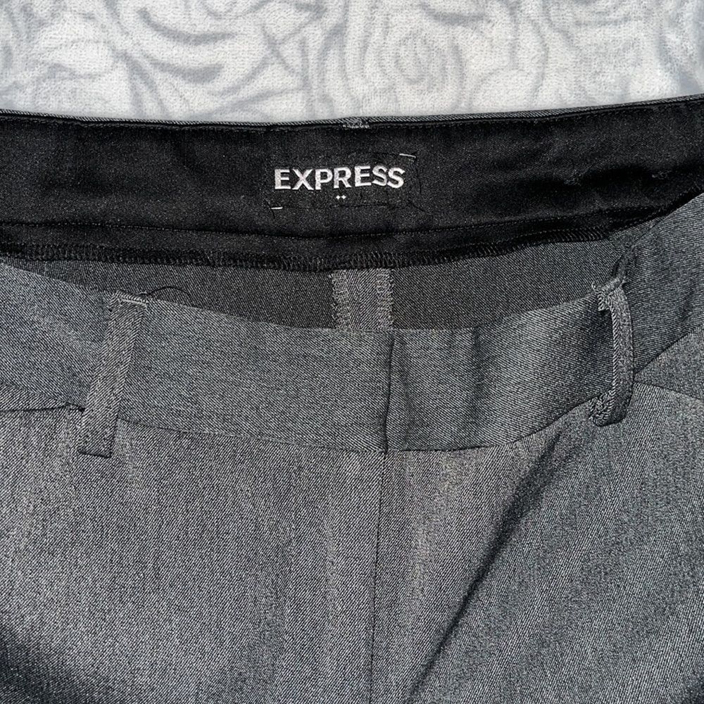 Express Publicist Barely Boot Pant In Dark Grey. … - image 6